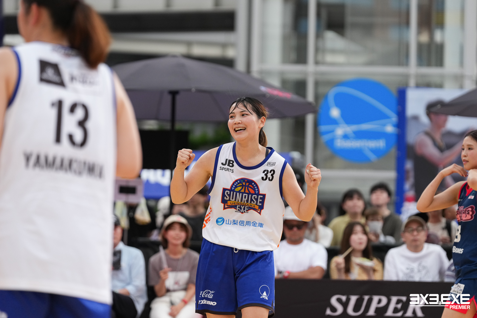 「特別な場所」でMVPを獲得 UENOHARA SUNRISE.EXE 遠藤桐 balltrip 3x3