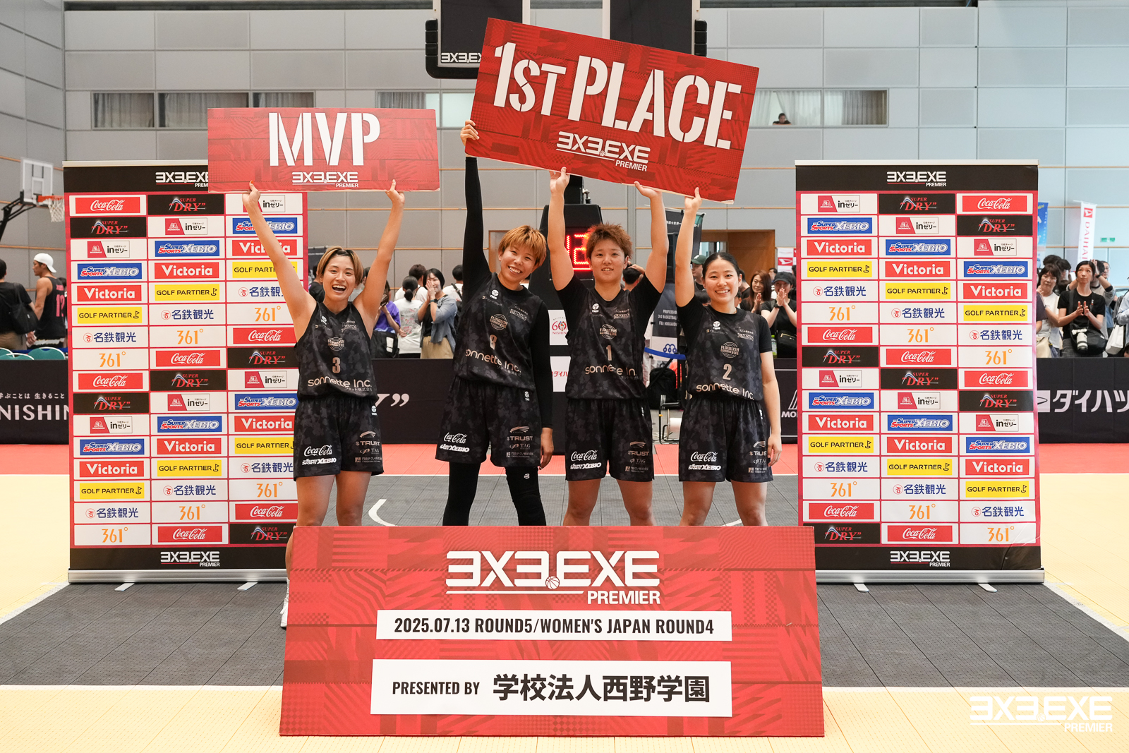 3×3.EXE PREMIER 2025 WOMEN’S JAPAN ROUND.4(札幌)の試合結果【3×3.EXE PREMIER】