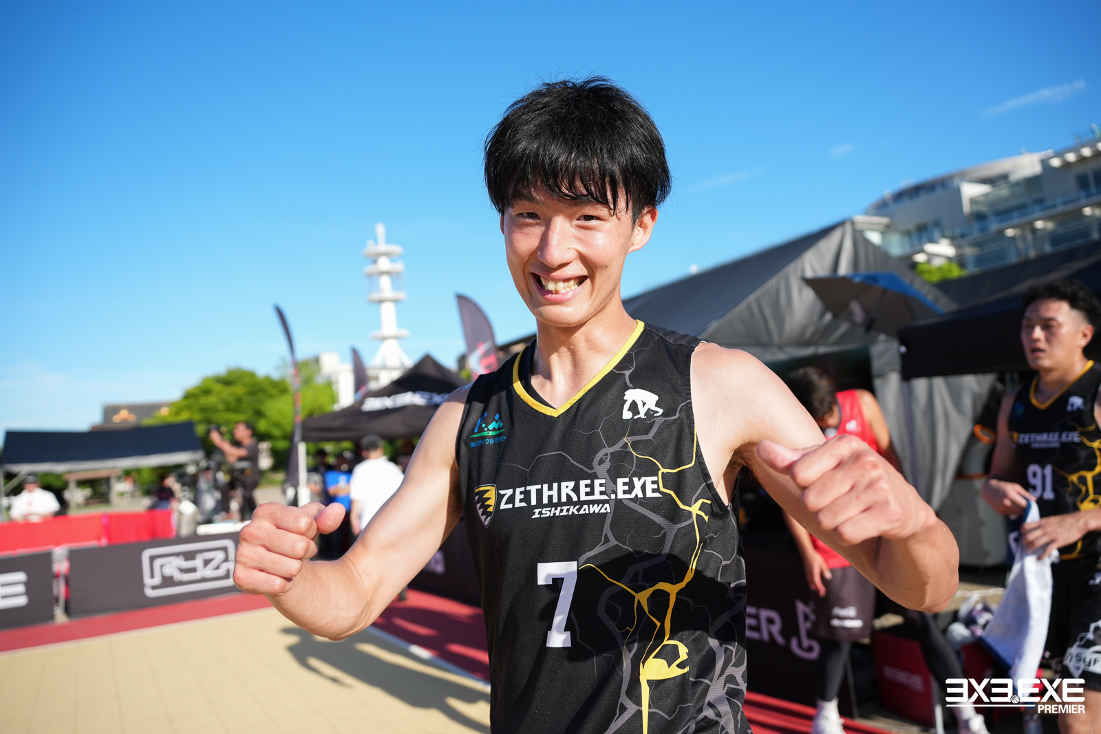 チームのために一本でも多く球際とかルーズボールを頑張ろうと思っています ZETHREE ISHIKAWA.EXE 出羽崚一 balltrip 3x3(ボールトリップ スリー・エックス・スリー)