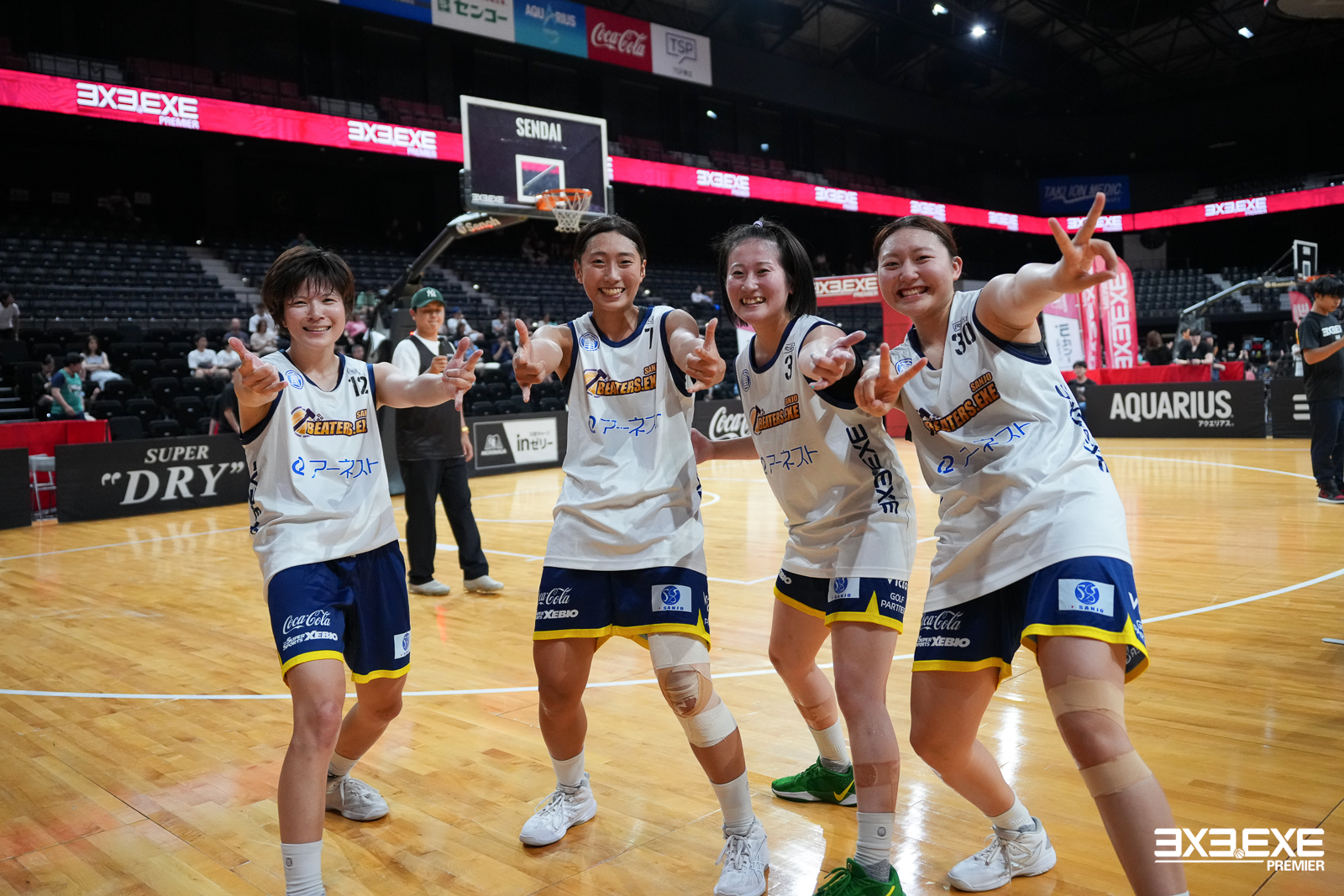 プレーオフ進出に向けて残りのラウンドも優勝目指して頑張ります　SANJO BEATERS.EXE　竹内あかり【3x3.EXE PREMIER】balltrip 3x3（ボールトリップ スリー・エックス・スリー）