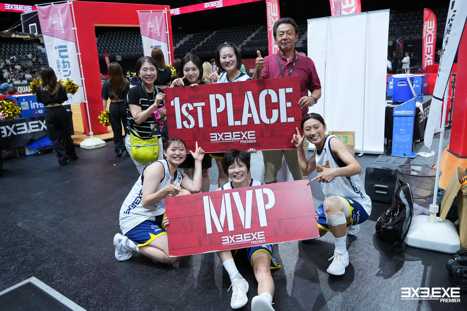 プレーオフ進出に向けて残りのラウンドも優勝目指して頑張ります　SANJO BEATERS.EXE　竹内あかり【3x3.EXE PREMIER】balltrip 3x3（ボールトリップ スリー・エックス・スリー）